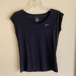 Nike Sheer Stripe Top/ Size small